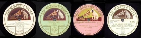 Gramophone Company Labels, Various